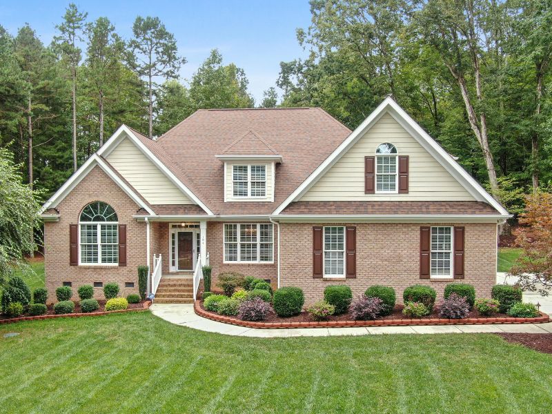 Nice House Aerial View